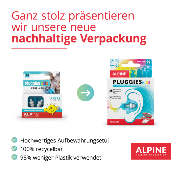 Alpine Gehörschutz Pluggies Kids